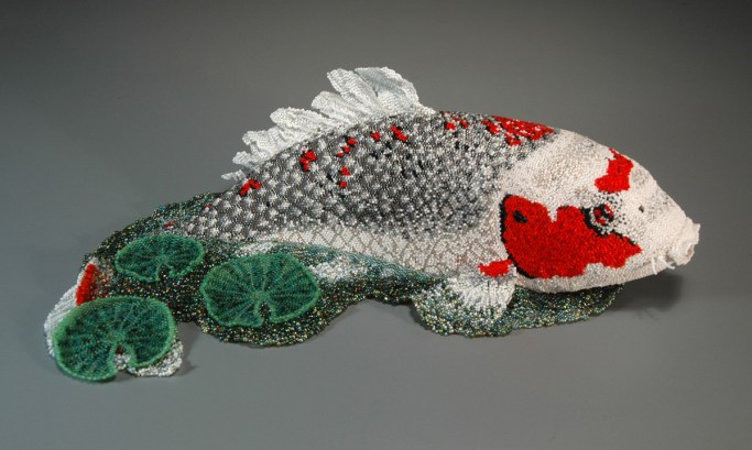 Grigsby beadwork sculpture 