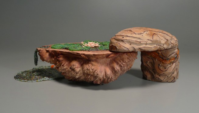 Grigsby Rocky Start (Koi) Teapot in progress - overall side 2